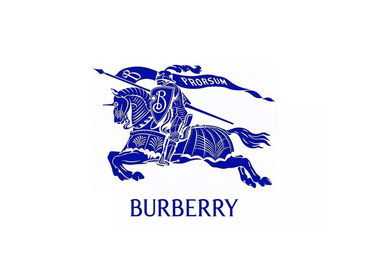 Emblème historique du chevalier équestre de Burberry