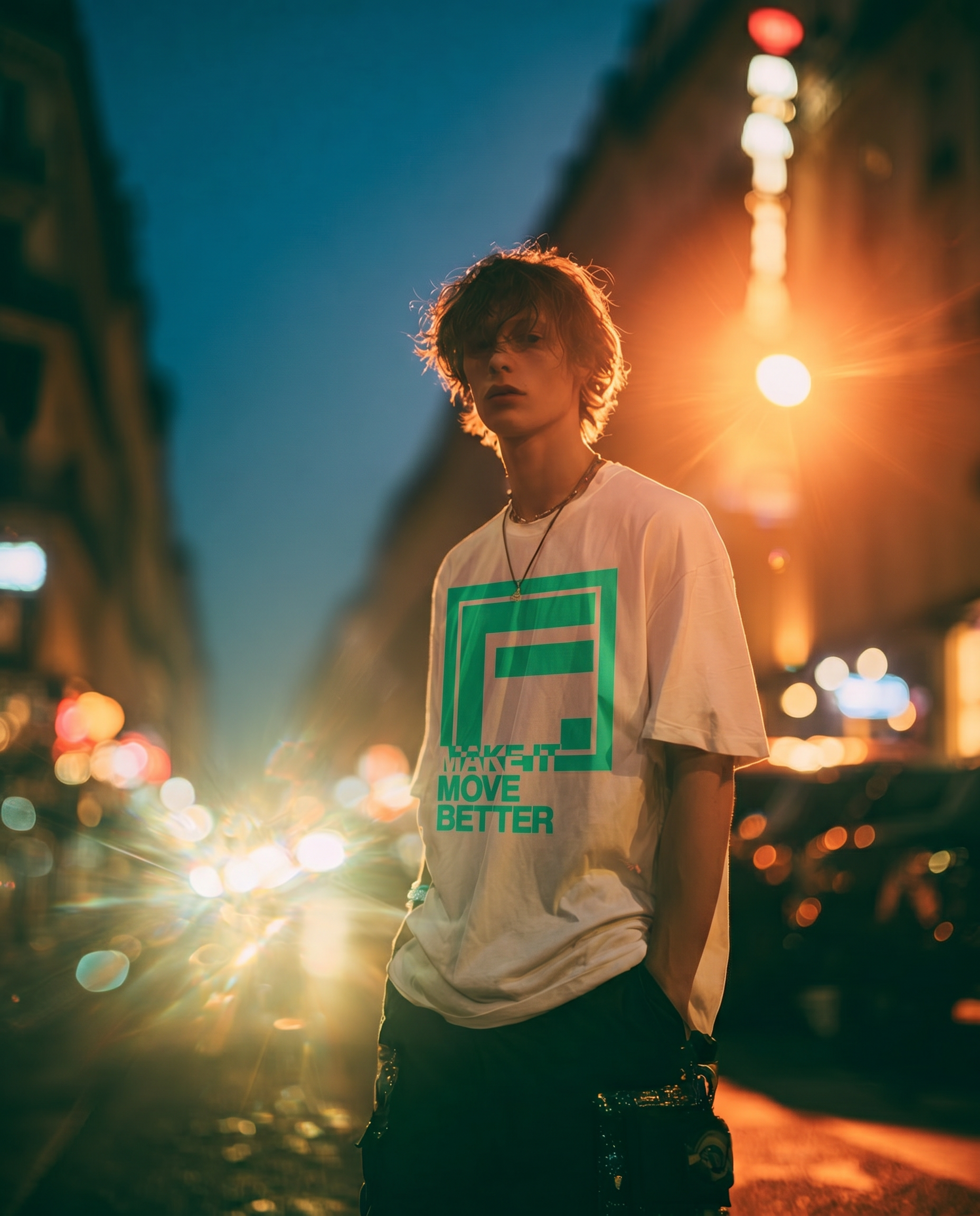 Mockup t-shirt FLODE noir